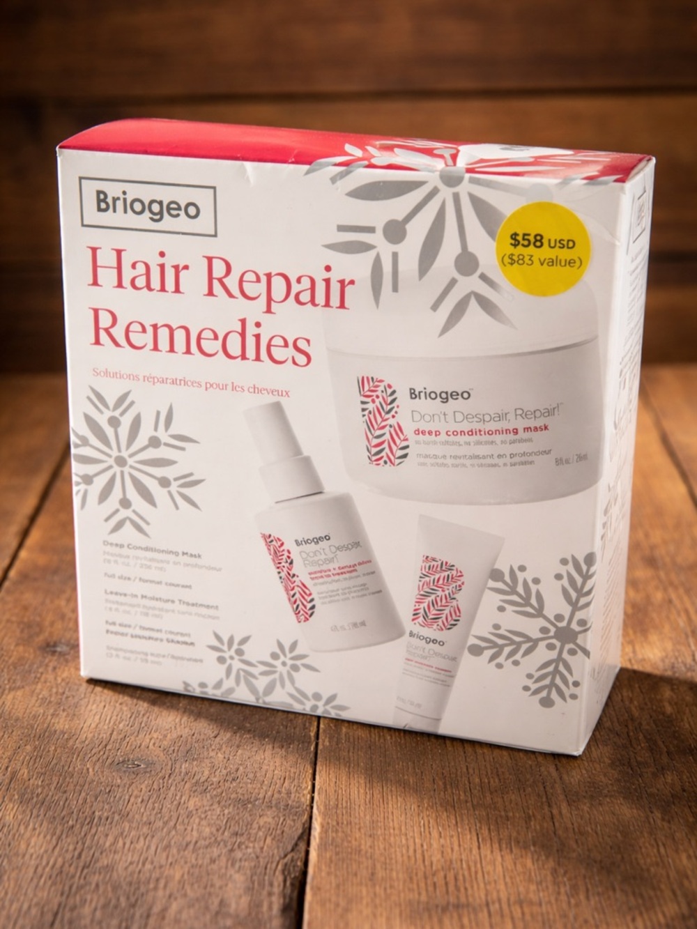 Briogeo Hair Repair Remedies Kit - Sealed, New in the Box!